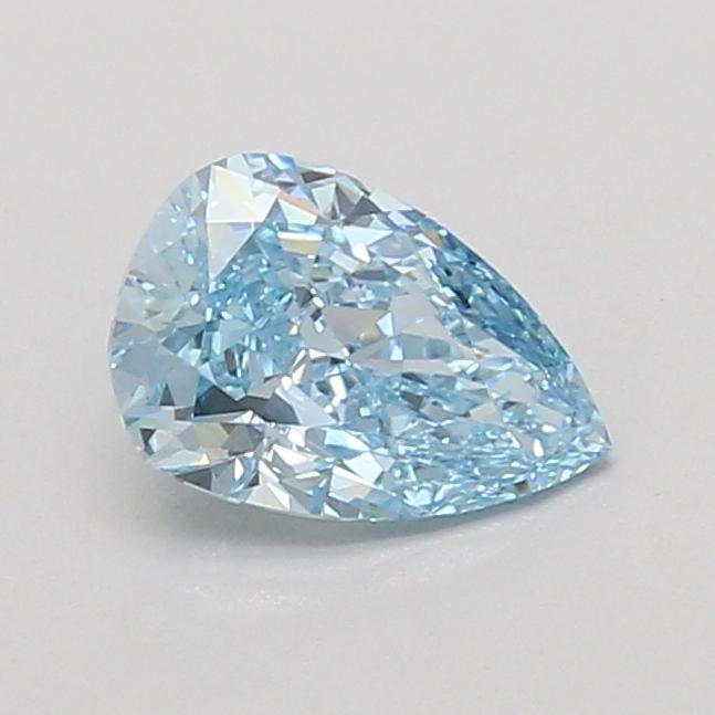 1.04 Ct. Fancy Vivid Blue Pear Lab Grown Diamond