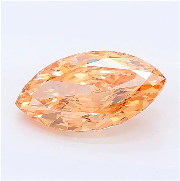 1.00 Ct. Fancy Intense Yellow Marquise Lab Grown Diamond