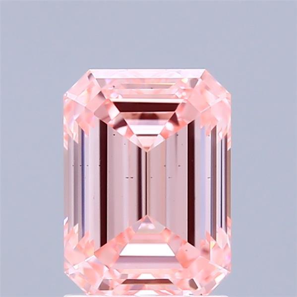 2.01 Ct. Fancy Intense Pink Emerald Lab Grown Diamond