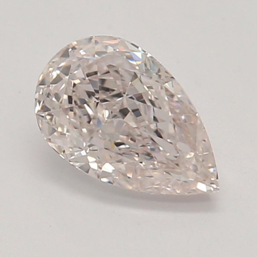 0.32 Ct. Very Light Pink Pear Diamond