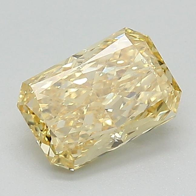 1.02 Ct. Fancy Vivid Yellow Radiant Lab Grown Diamond