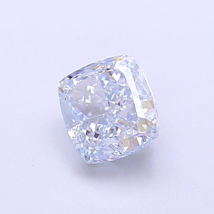 1.04 Ct. Fancy Intense Blue Cushion Lab Grown Diamond