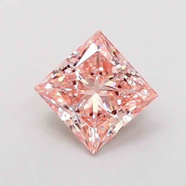1.43 Ct. Fancy Intense Pink Princess Lab Grown Diamond