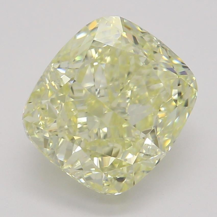 1.70 Ct. Fancy Light Yellow Cushion Diamond