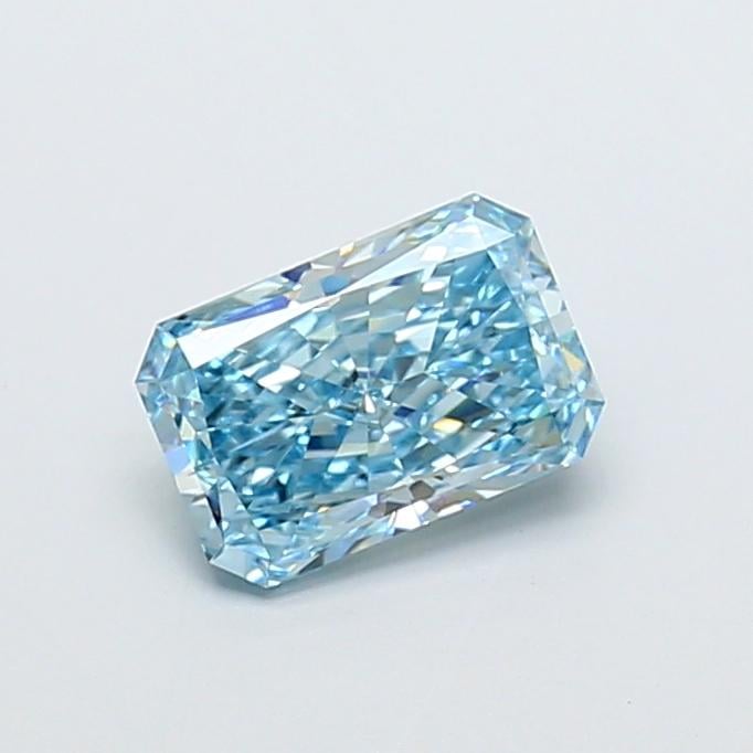 2.05 Ct. Fancy Vivid Blue Radiant Lab Grown Diamond