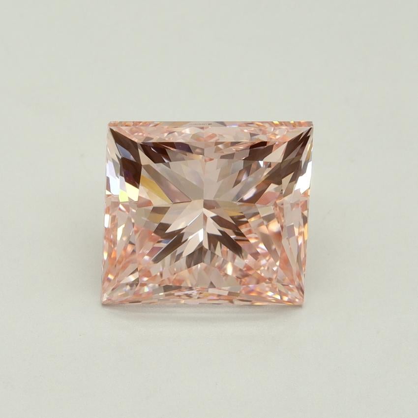 5.00 Ct. Fancy Intense Pink Princess Lab Grown Diamond