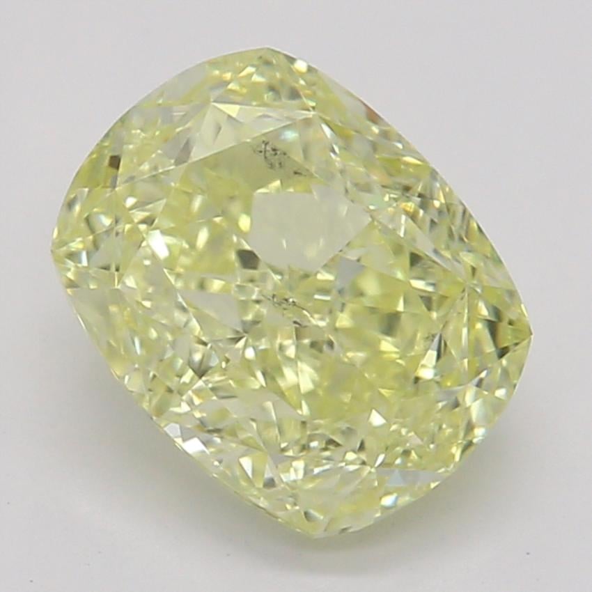 1.02 Ct. Fancy Yellow Cushion Diamond