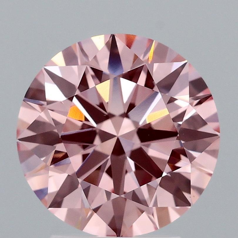 2.95 Ct. Fancy Intense Pink Round Lab Grown Diamond