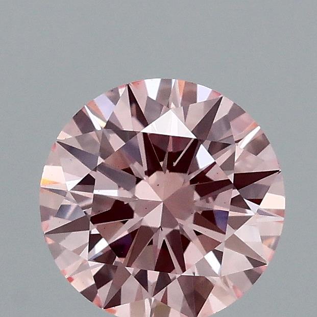 1.02 Ct. Fancy Intense Pink Round Lab Grown Diamond
