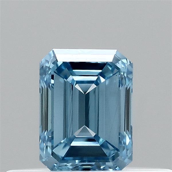 0.32 Ct. Fancy Vivid Blue Emerald Lab Grown Diamond