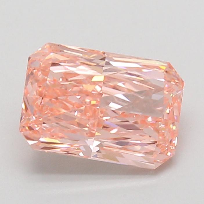 2.43 Ct. Fancy Vivid Pink Radiant Lab Grown Diamond