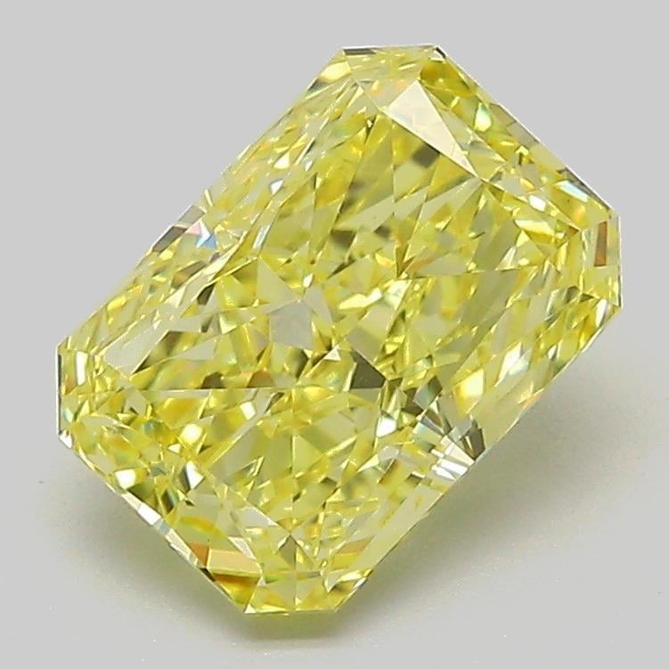 2.04 Ct. Fancy Vivid Yellow Radiant Lab Grown Diamond