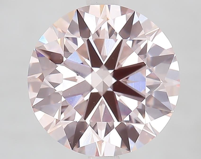 4.36 Ct. Fancy Pink Round Lab Grown Diamond