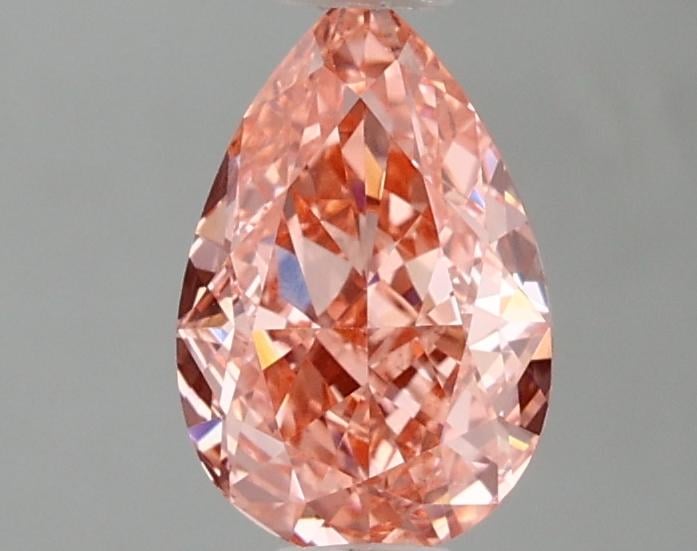 1.29 Ct. Fancy Pink Pear Lab Grown Diamond