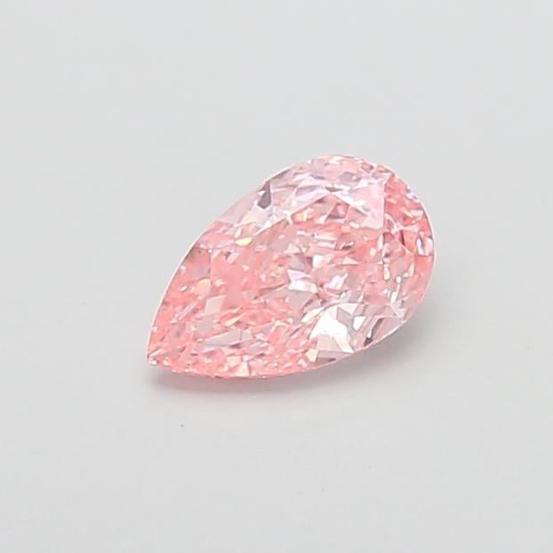 1.08 Ct. Fancy Intense  Pink Pear Lab Grown Diamond