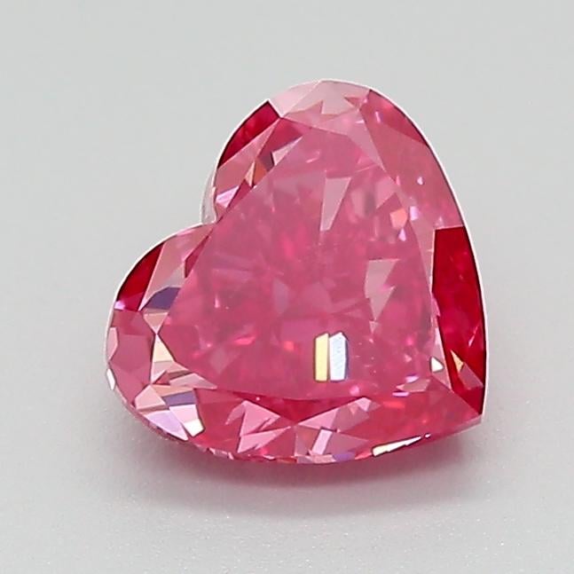 1.01 Ct. Fancy Red Heart Lab Grown Diamond