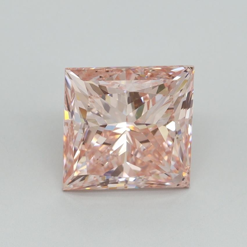 4.40 Ct. Fancy Intense Pink Princess Lab Grown Diamond