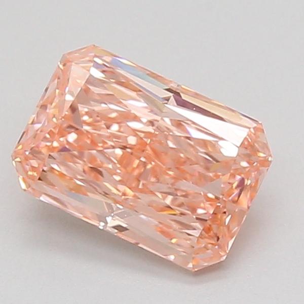 1.50 Ct. Fancy Vivid Pink Radiant Lab Grown Diamond
