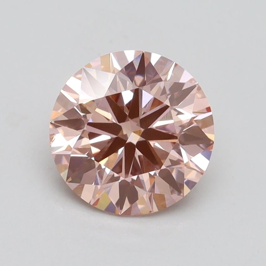 1.50 Ct. Fancy Intense Pink Round Lab Grown Diamond
