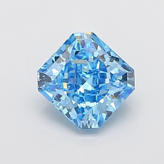 1.41 Ct. Fancy Vivid  Blue Radiant Lab Grown Diamond