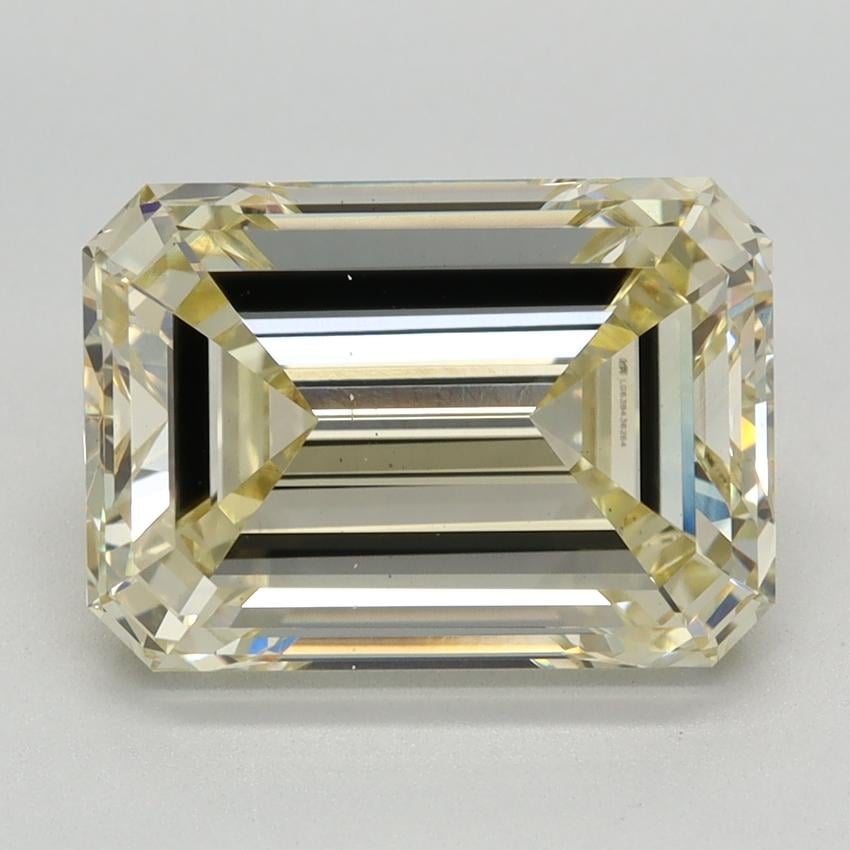 4.55 Ct. Fancy Yellow Emerald Lab Grown Diamond