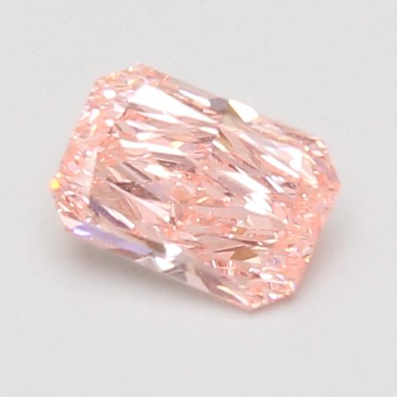 0.80 Ct. Fancy Vivid Pink Radiant Lab Grown Diamond