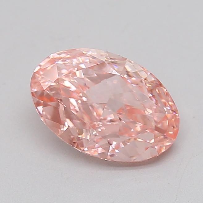 1.32 Ct. Fancy Vivid  Pink Oval Lab Grown Diamond