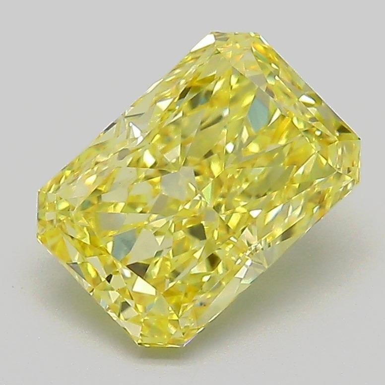 2.03 Ct. Fancy Intense Yellow Radiant Lab Grown Diamond