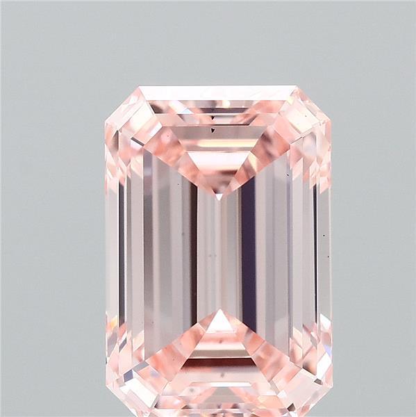 2.01 Ct. Fancy Intense  Pink Emerald Lab Grown Diamond