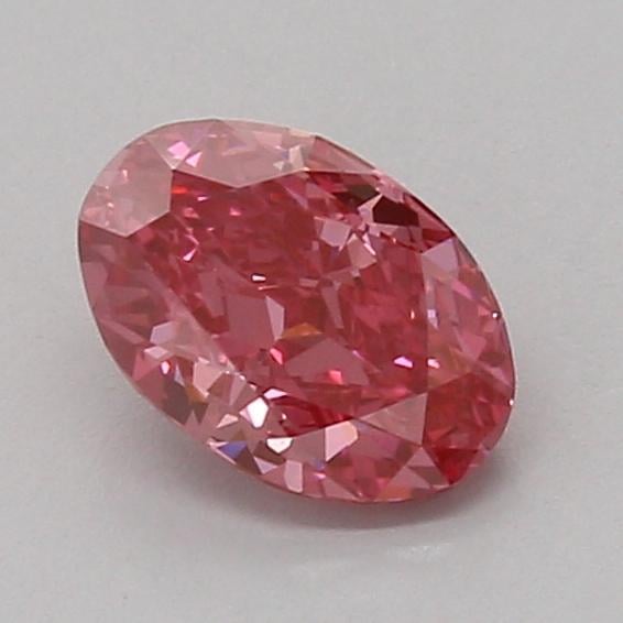 1.02 Ct. Fancy Vivid Pink Oval Lab Grown Diamond