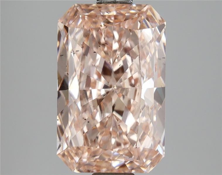 3.03 Ct. Fancy Intense Pink Radiant Lab Grown Diamond