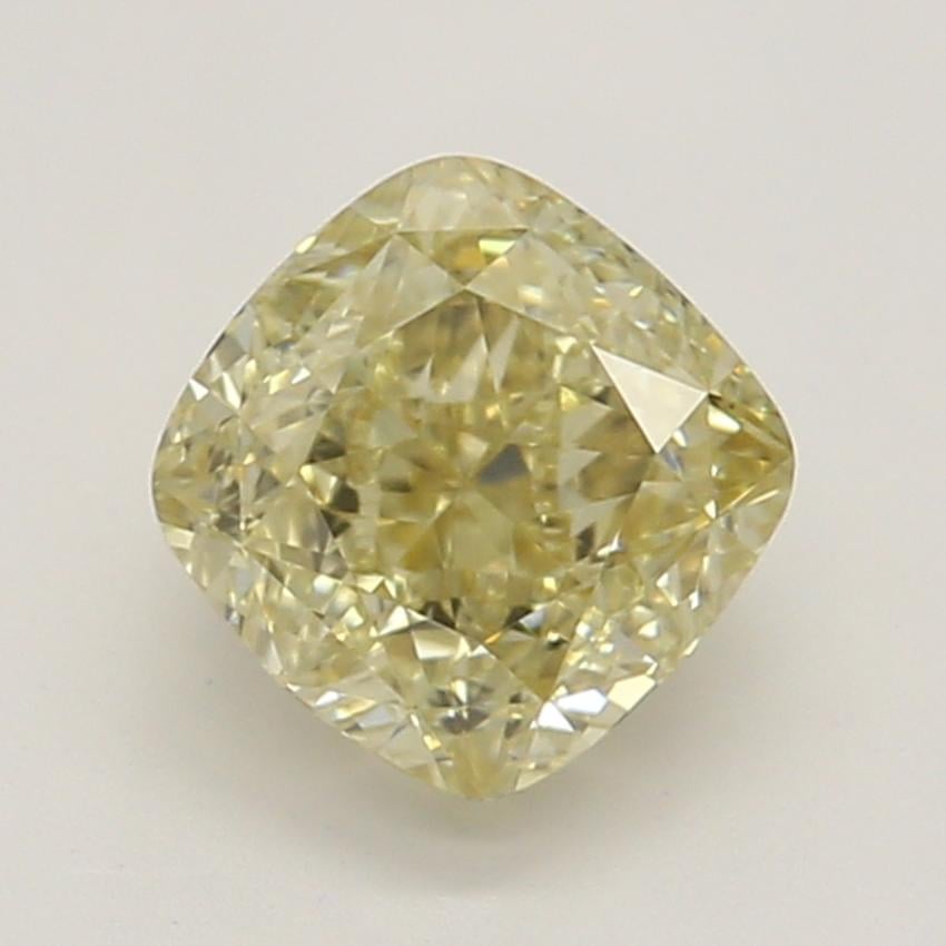0.55 Ct. Fancy Brownish Yellow Cushion Diamond