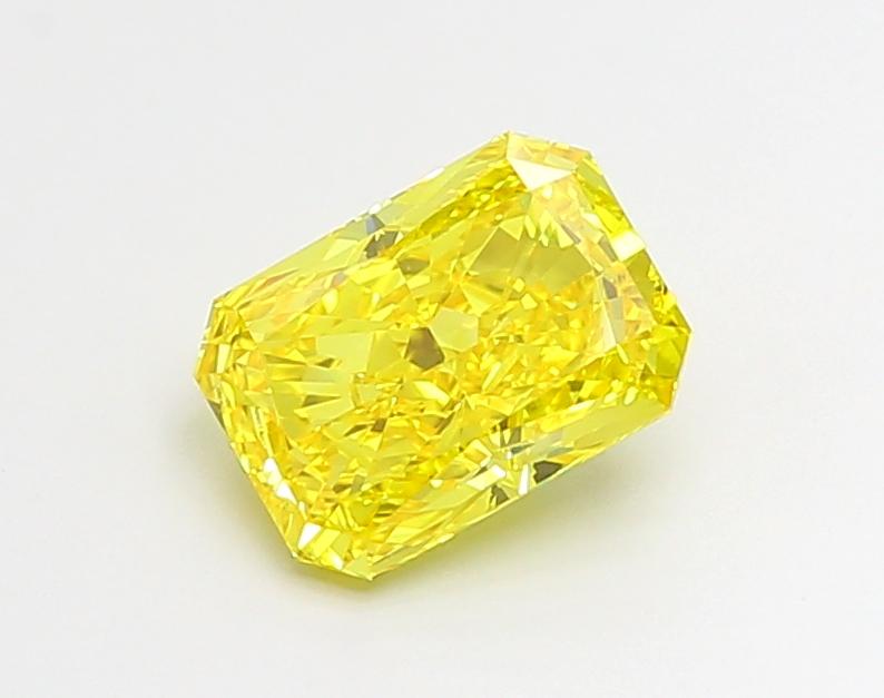 2.03 Ct. Fancy Vivid Yellow Radiant Lab Grown Diamond