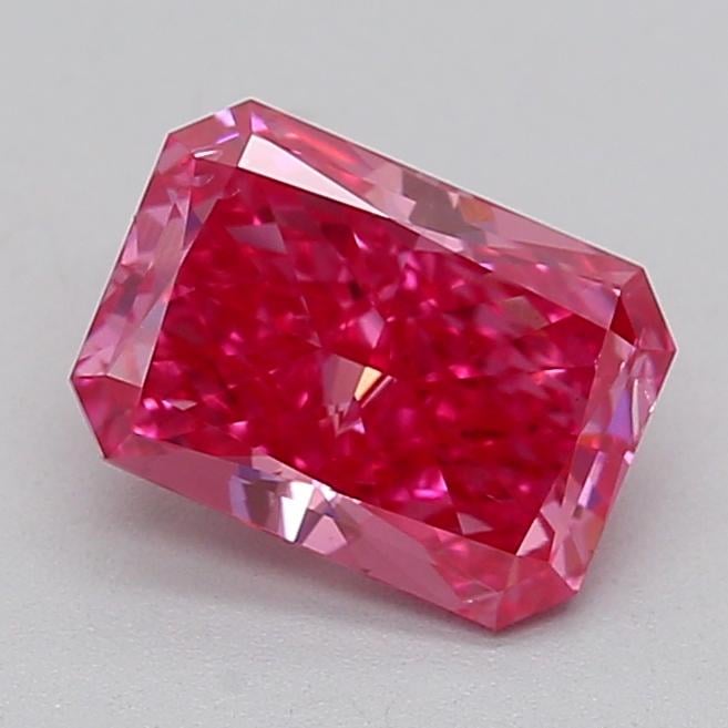 1.25 Ct. Fancy Vivid  Pink Radiant Lab Grown Diamond