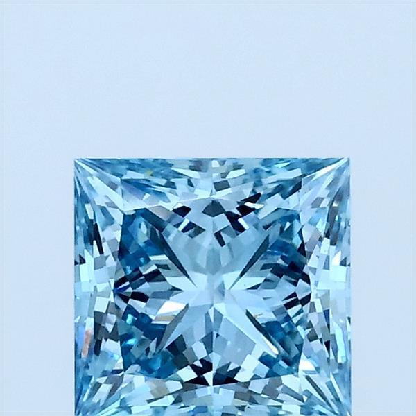 1.02 Ct. Fancy Blue Princess Lab Grown Diamond