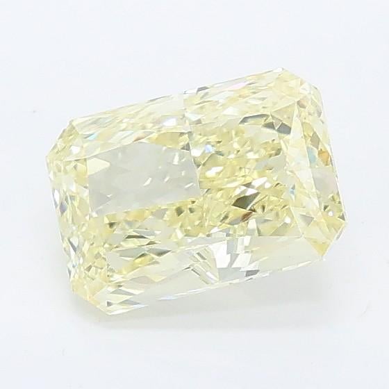 1.04 Ct. Fancy Light Yellow Radiant Lab Grown Diamond