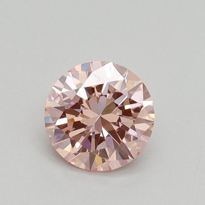 0.50 Ct. Fancy Intense Pink Round Lab Grown Diamond