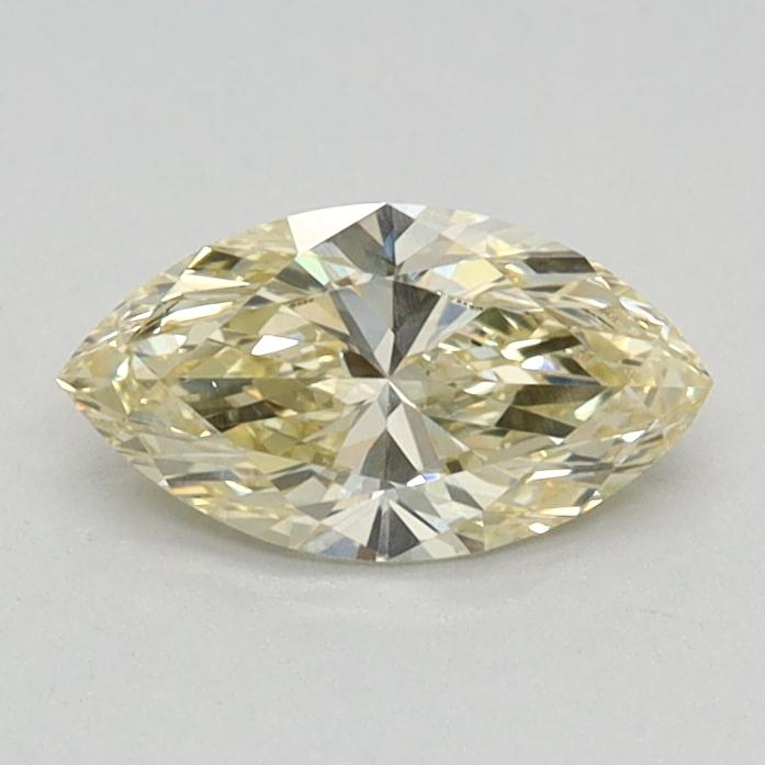 0.48 Ct. Fancy Light Yellow Marquise Lab Grown Diamond
