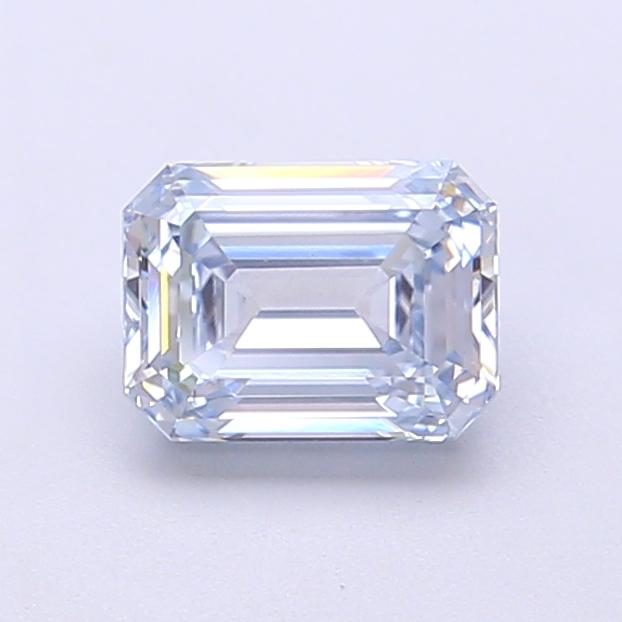 1.01 Ct. Fancy Light  Blue Emerald Lab Grown Diamond
