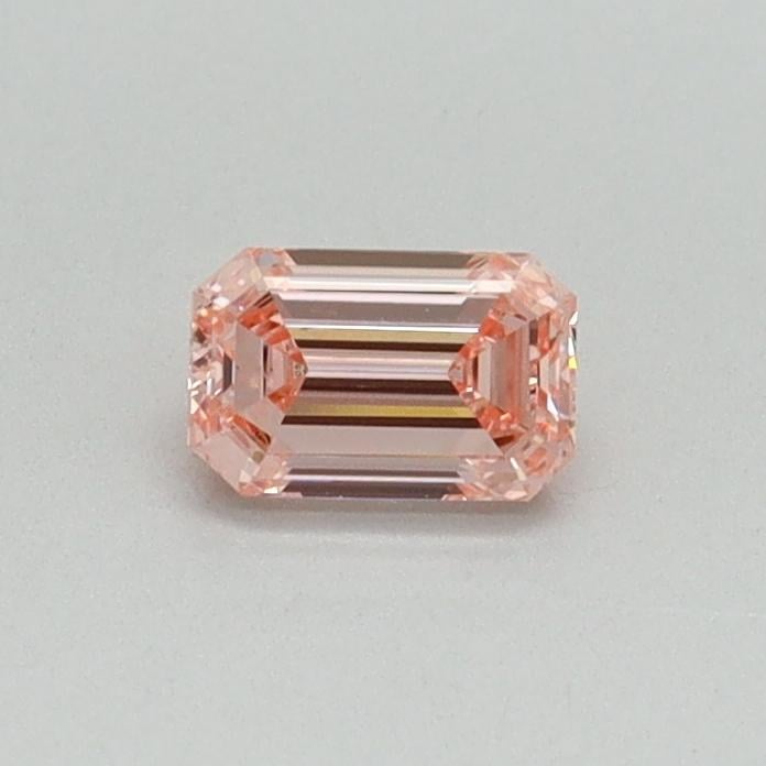 0.30 Ct. Fancy Intense Pink Emerald Lab Grown Diamond
