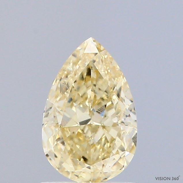 1.03 Ct. Fancy Yellow Pear Lab Grown Diamond