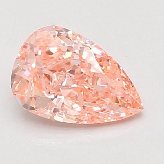 1.10 Ct. Fancy Vivid Pink Pear Lab Grown Diamond