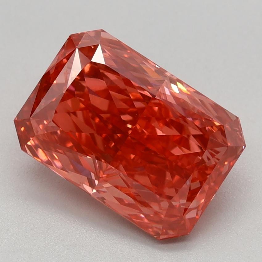2.13 Ct. Fancy Vivid Pink Radiant Lab Grown Diamond