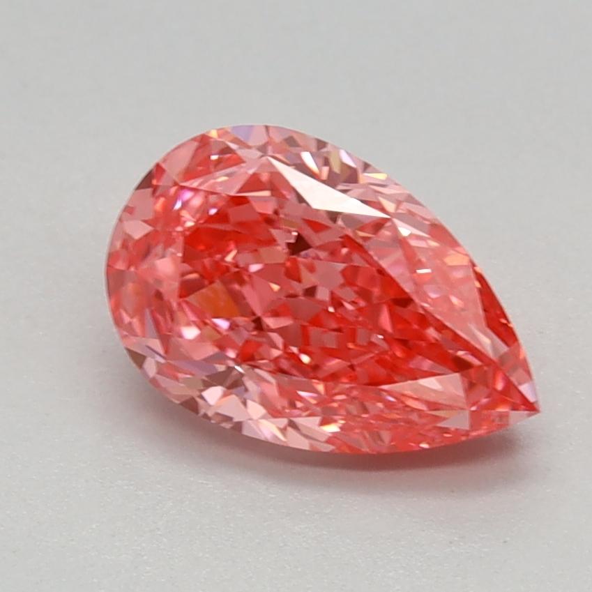 1.02 Ct. Fancy Vivid Pink Pear Lab Grown Diamond