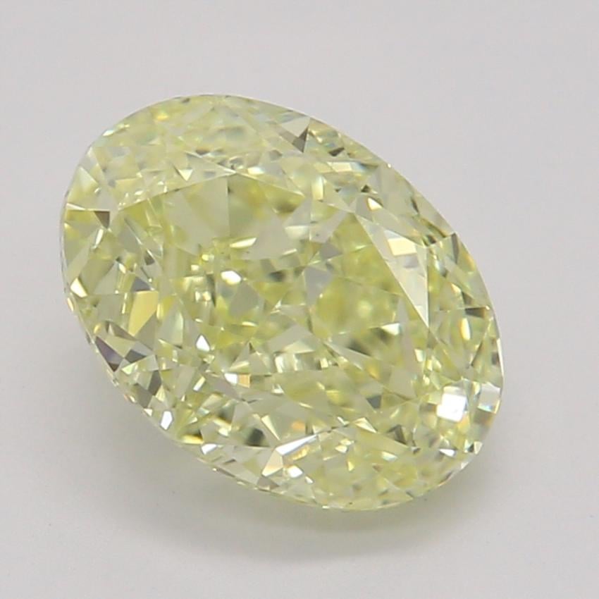 1.02 Ct. Fancy Yellow Oval Diamond