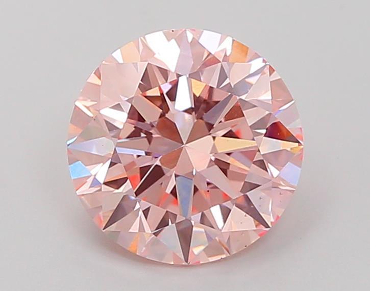 2.51 Ct. Fancy Intense  Pink Round Lab Grown Diamond