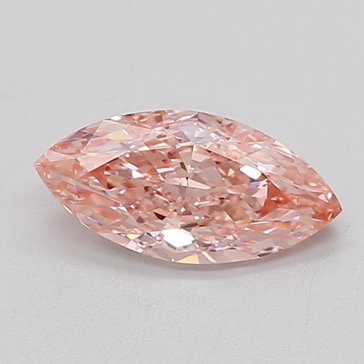 1.62 Ct. Fancy Vivid  Pink Marquise Lab Grown Diamond