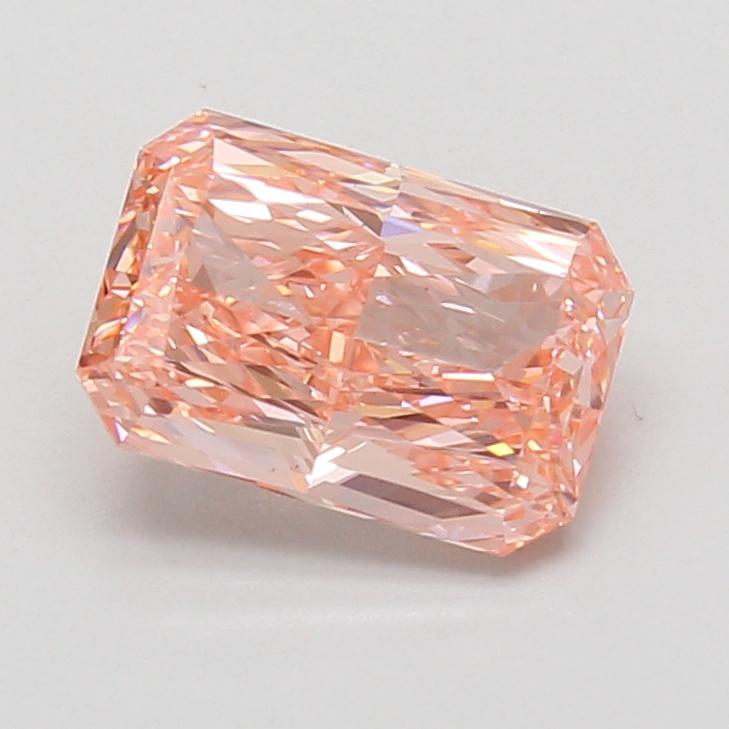 2.08 Ct. Fancy Vivid Pink Radiant Lab Grown Diamond