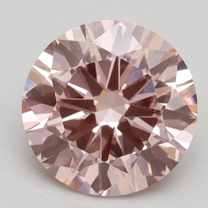 1.70 Ct. Fancy Intense Pink Round Lab Grown Diamond