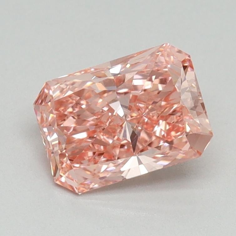 1.03 Ct. Fancy Vivid Pink Radiant Lab Grown Diamond